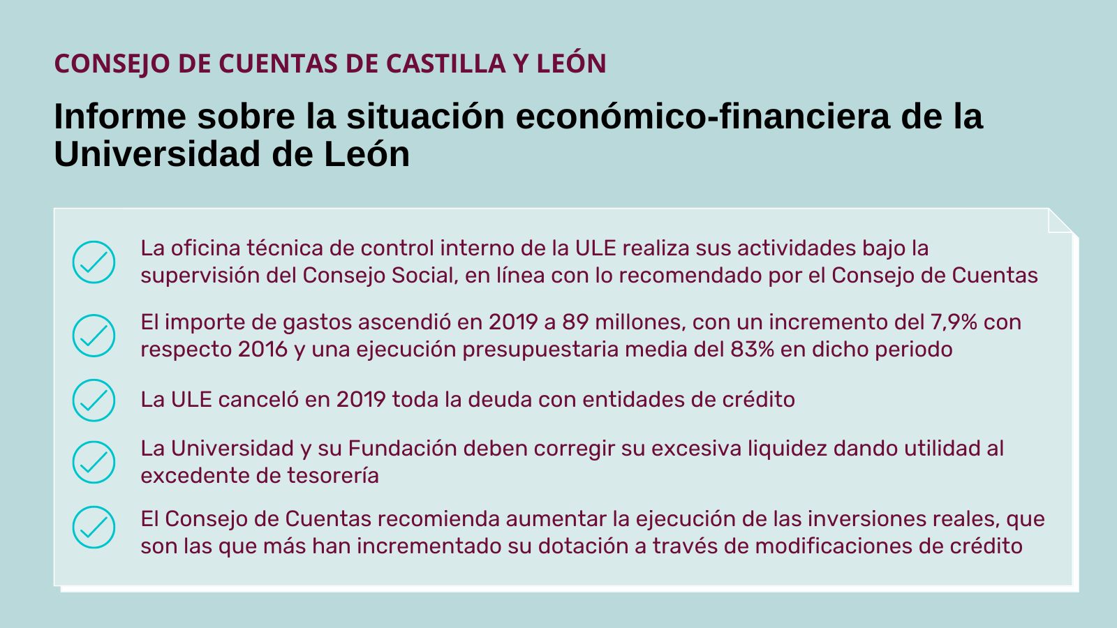 Informe ULE